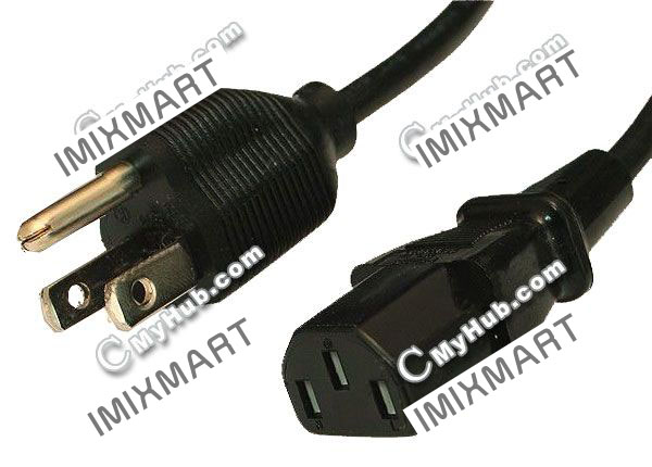 US Plug Power Cord - IEC C13