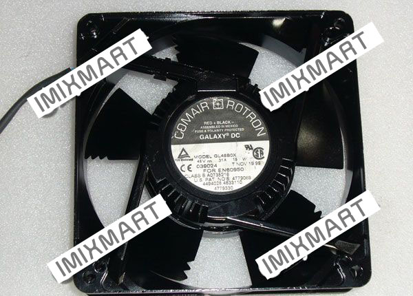 Comair Rotron GL48BOX GL48B0X DC48V 0.31A 15W Cooling Fan 127x127x38mm 3Wire