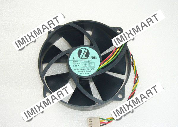 DT1209LBHT DC12V 0.18A 9525 95X95X25MM 4pin Cooling Fan