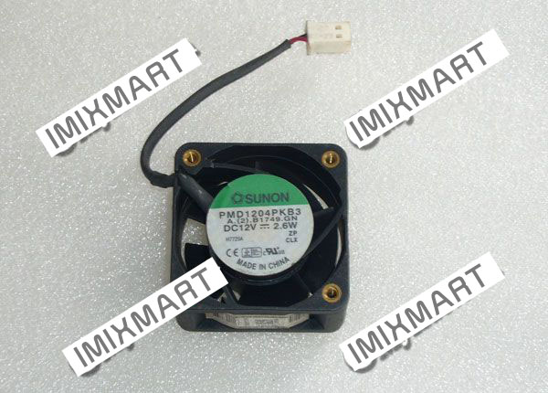 SUNON PMD1204PKB3 A.(2)B1749.GN DC12V 2.6W 4020 4CM 40MM 40X40X20MM 2pin Cooling Fan