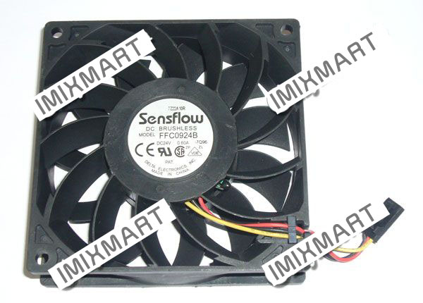 Delta Electronics FFC0924B -7Q96 Server Square Fan 92X92X25mm