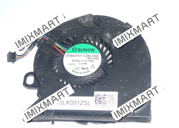 Dell Latitude E6330 Cooling Fan 09VGM7 AT0LK001ZSL