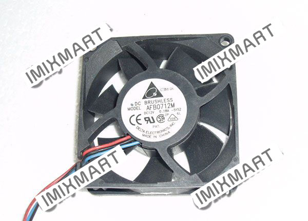 Delta Electronics AFB0712MB Server Square Fan 70x70x15mm