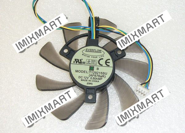 Everflow T129215SU AF676aR Server Frameless Fan 85x85x15mm